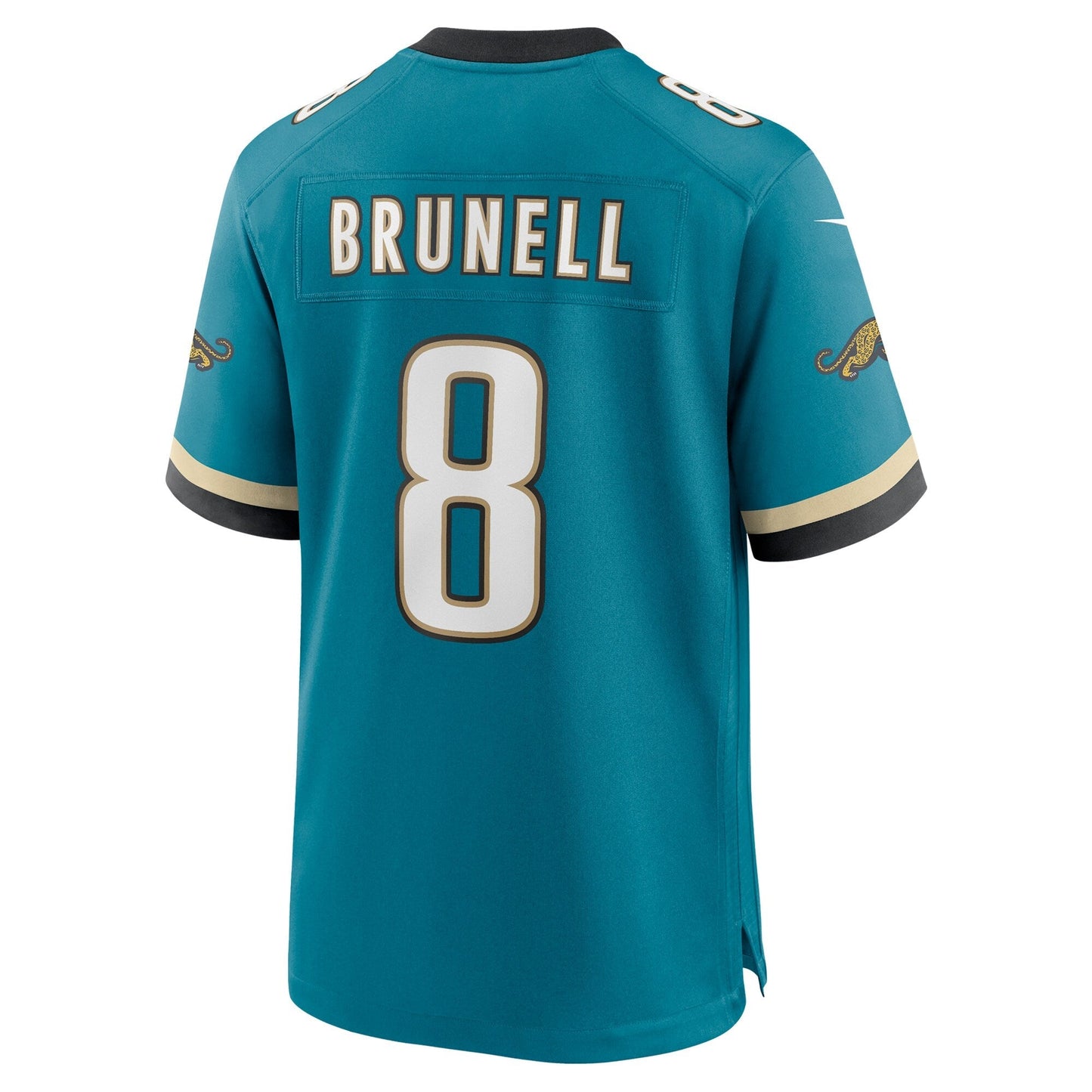 Mark Brunell Jacksonville Jaguars Nike Prowler Throwback Retired Game Jersey - Teal