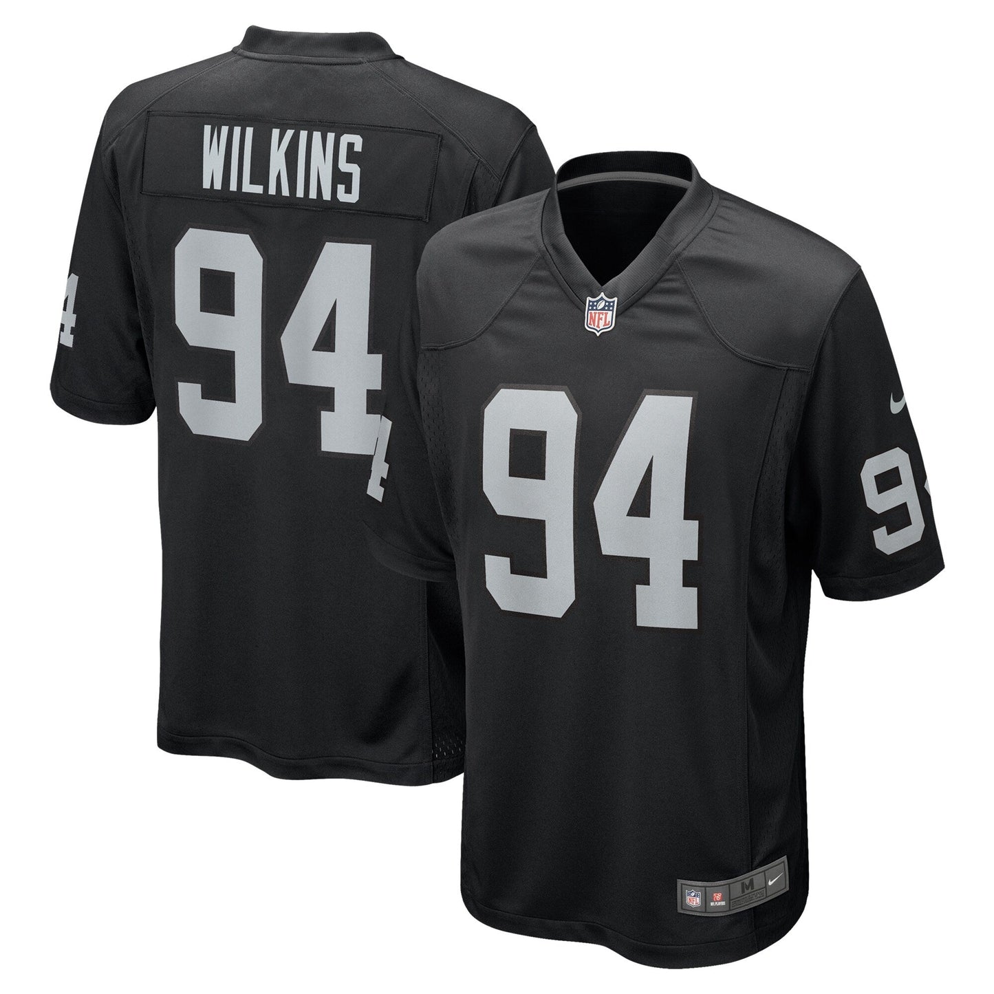 Christian Wilkins Las Vegas Raiders Nike Team Game Jersey - Black