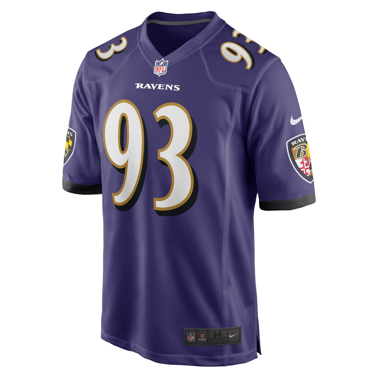 Bravvion Roy Baltimore Ravens Nike Game Jersey - Purple