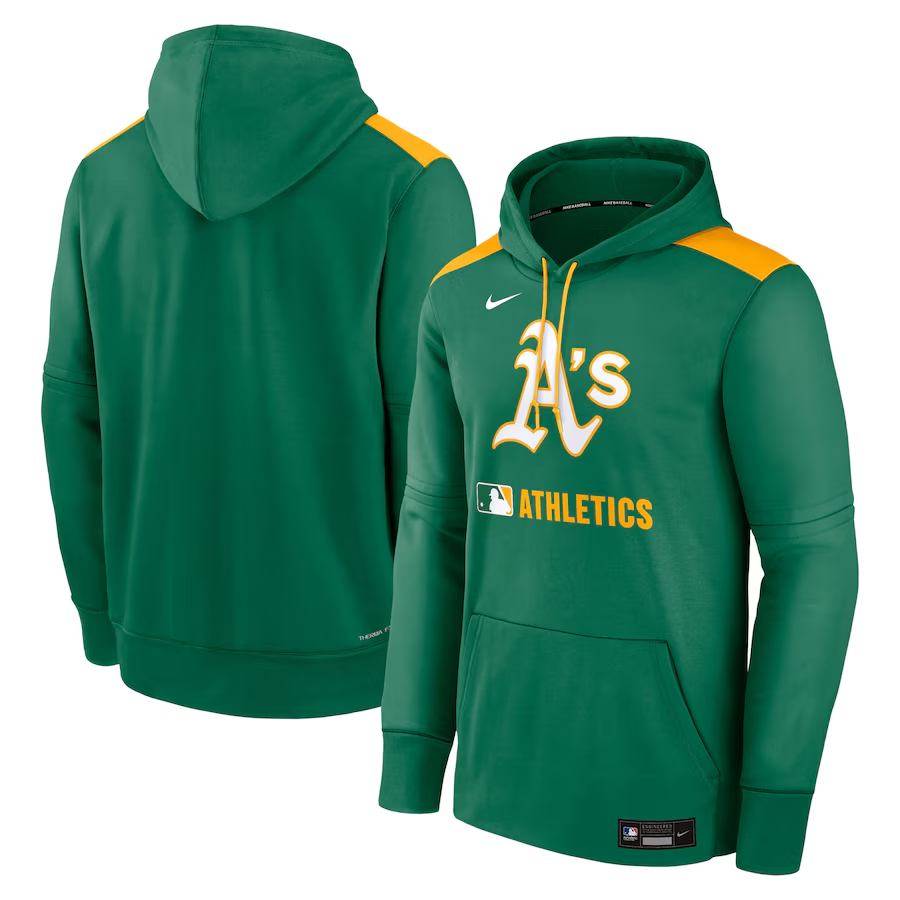 Oakland Athletics Performance Pullover Hoodie