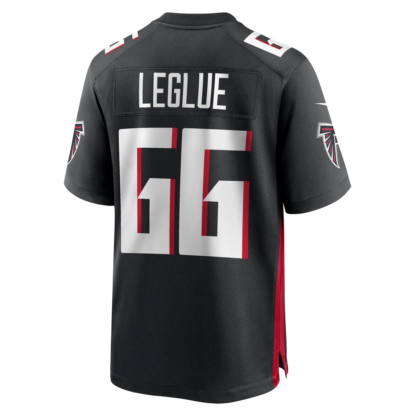 John Leglue Atlanta Falcons Nike Team Game Jersey - Black