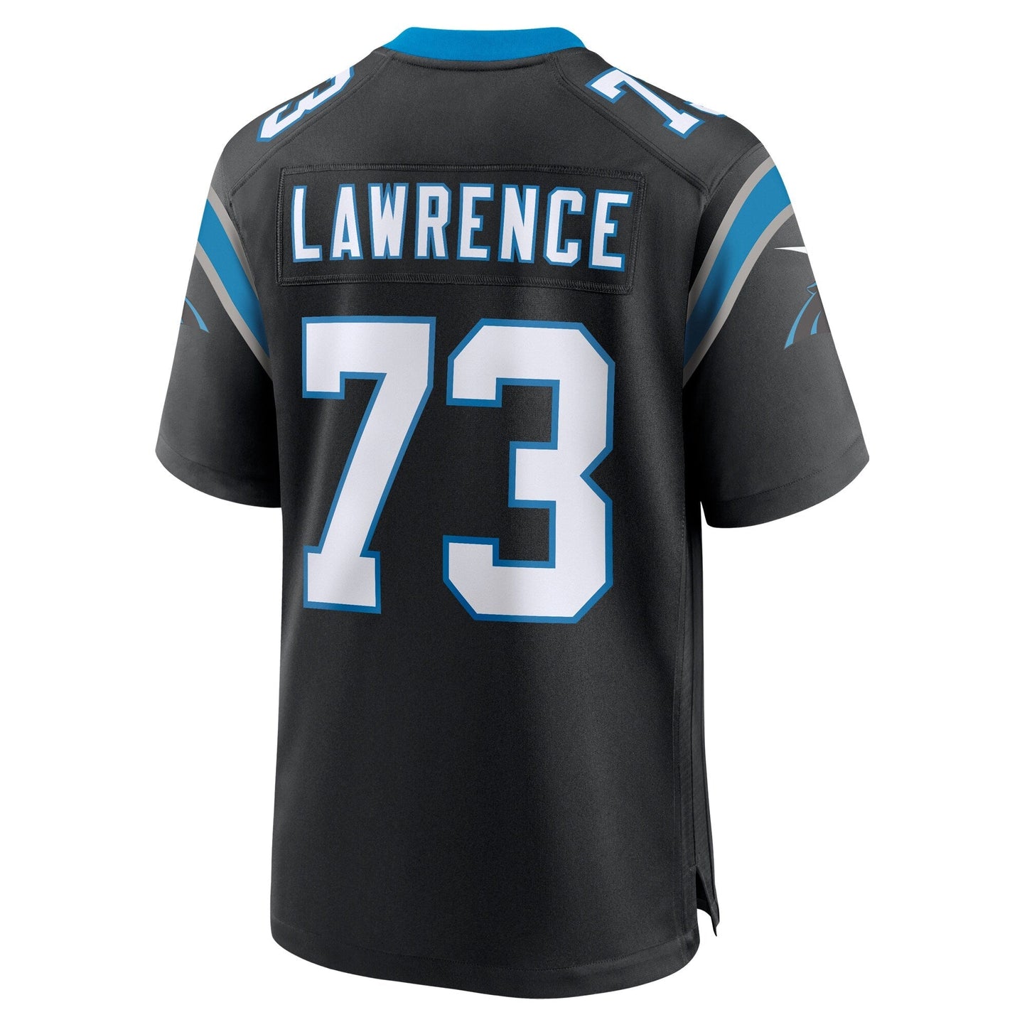 Rashard Lawrence Carolina Panthers Nike Game Jersey - Black