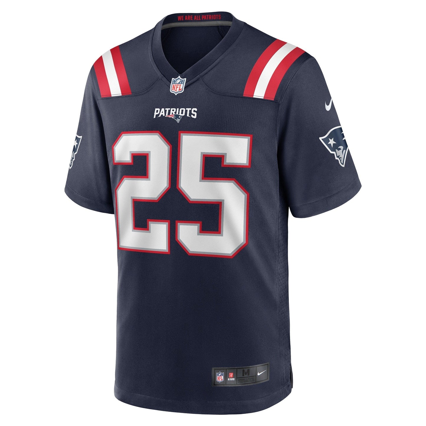 Marcus Jones New England Patriots Nike Game Jersey - Navy