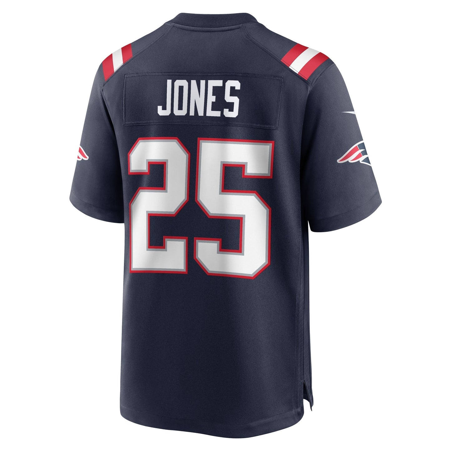 Marcus Jones New England Patriots Nike Game Jersey - Navy
