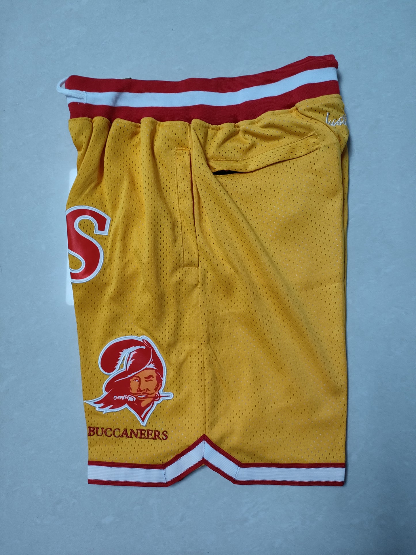 JUST DON Tampa Bay Buccaneers Pocket Shorts