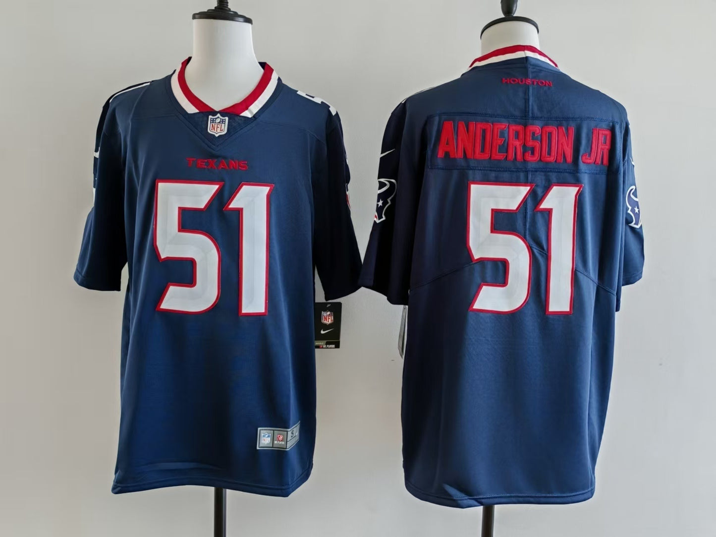 Men's Houston Texans Will Anderson Jr. Jersey-Blue