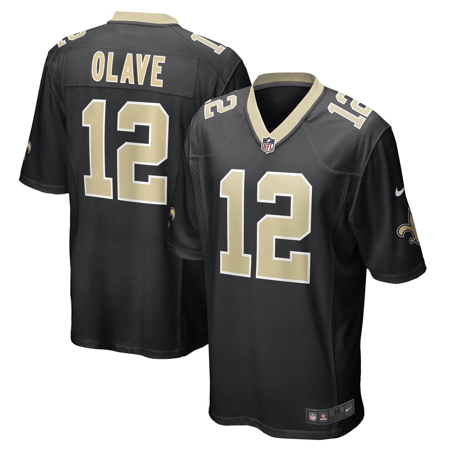 Chris Olave New Orleans Saints Nike Game Jersey - Black