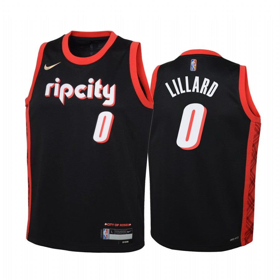 Damian Lillard Portland Trailblazers 2021-22 City Edition Jersey