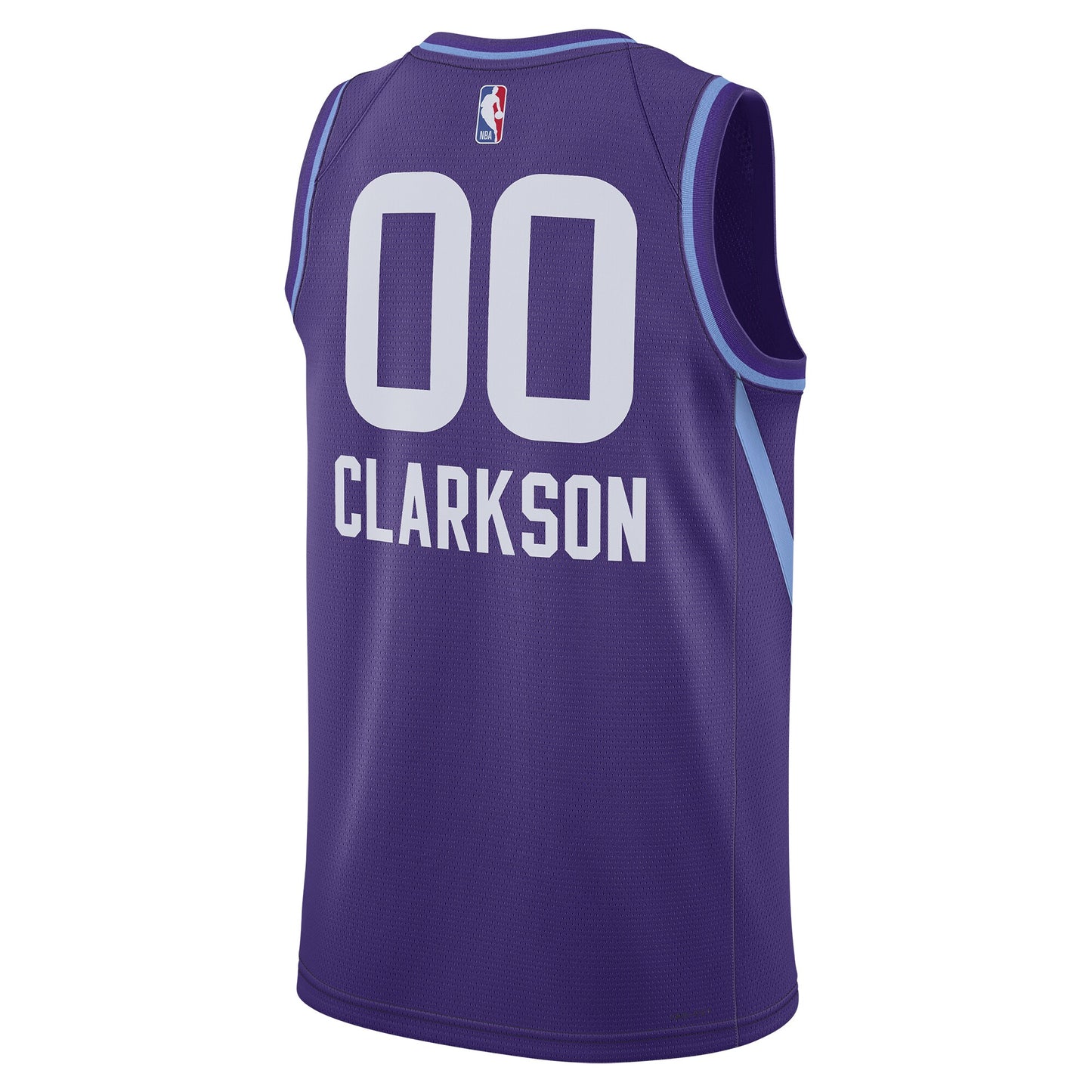 Unisex Utah Jazz Jordan Clarkson Purple 2024/25 Swingman Jersey - City Edition