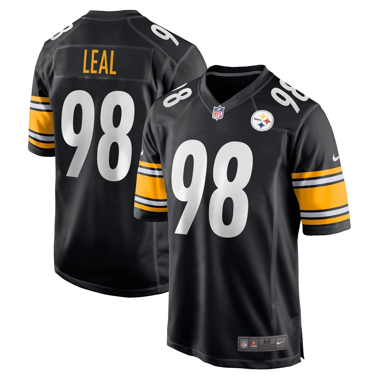 DeMarvin Leal Pittsburgh Steelers Nike Game Jersey - Black