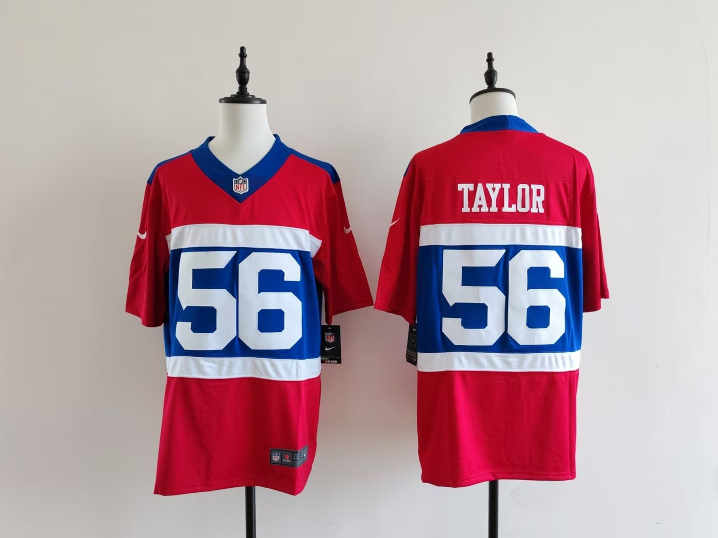 Men's New York Giants Lawrence Taylor Jersey-Red