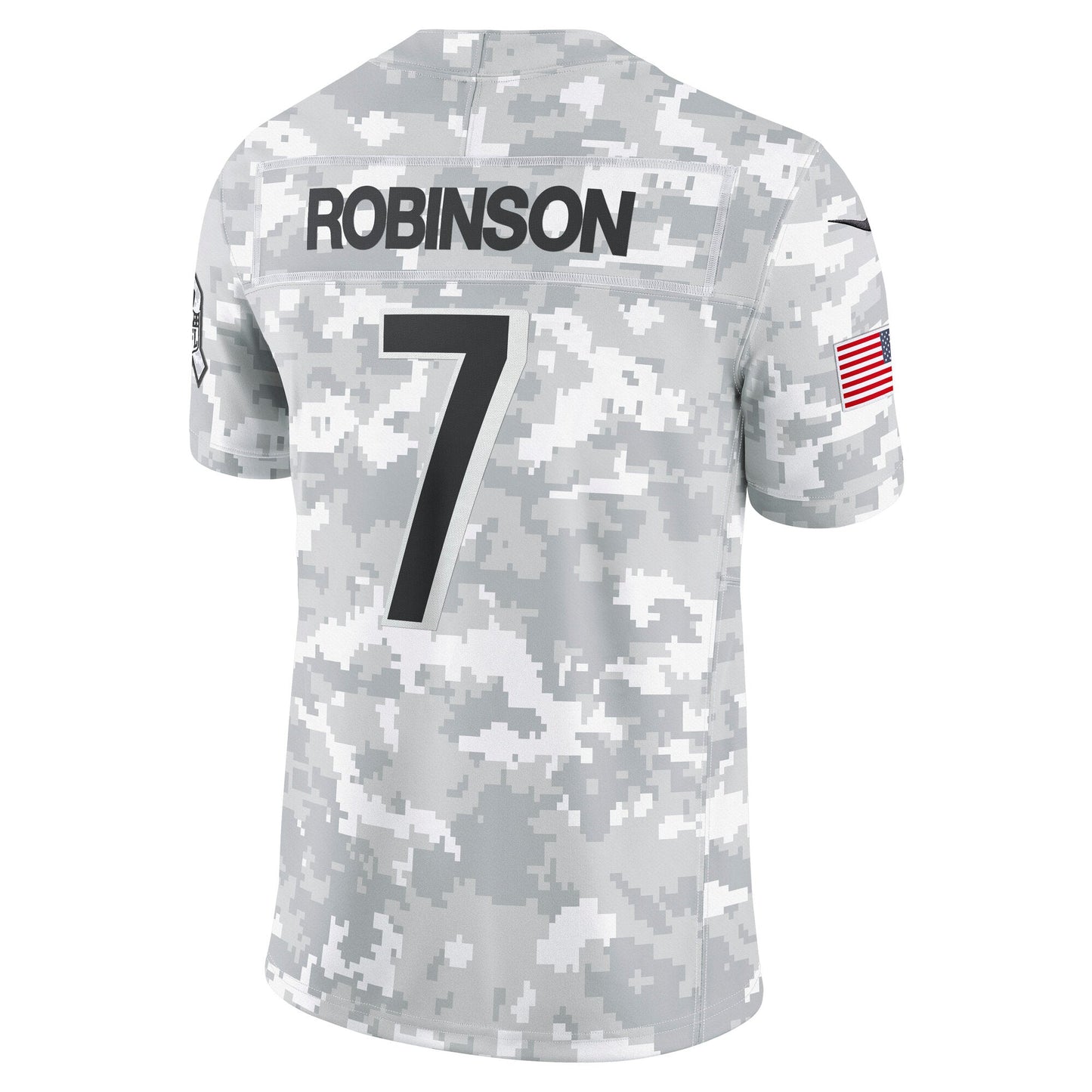 Bijan Robinson Atlanta Falcons Nike 2024 Salute to Service Limited Jersey - Arctic Camo