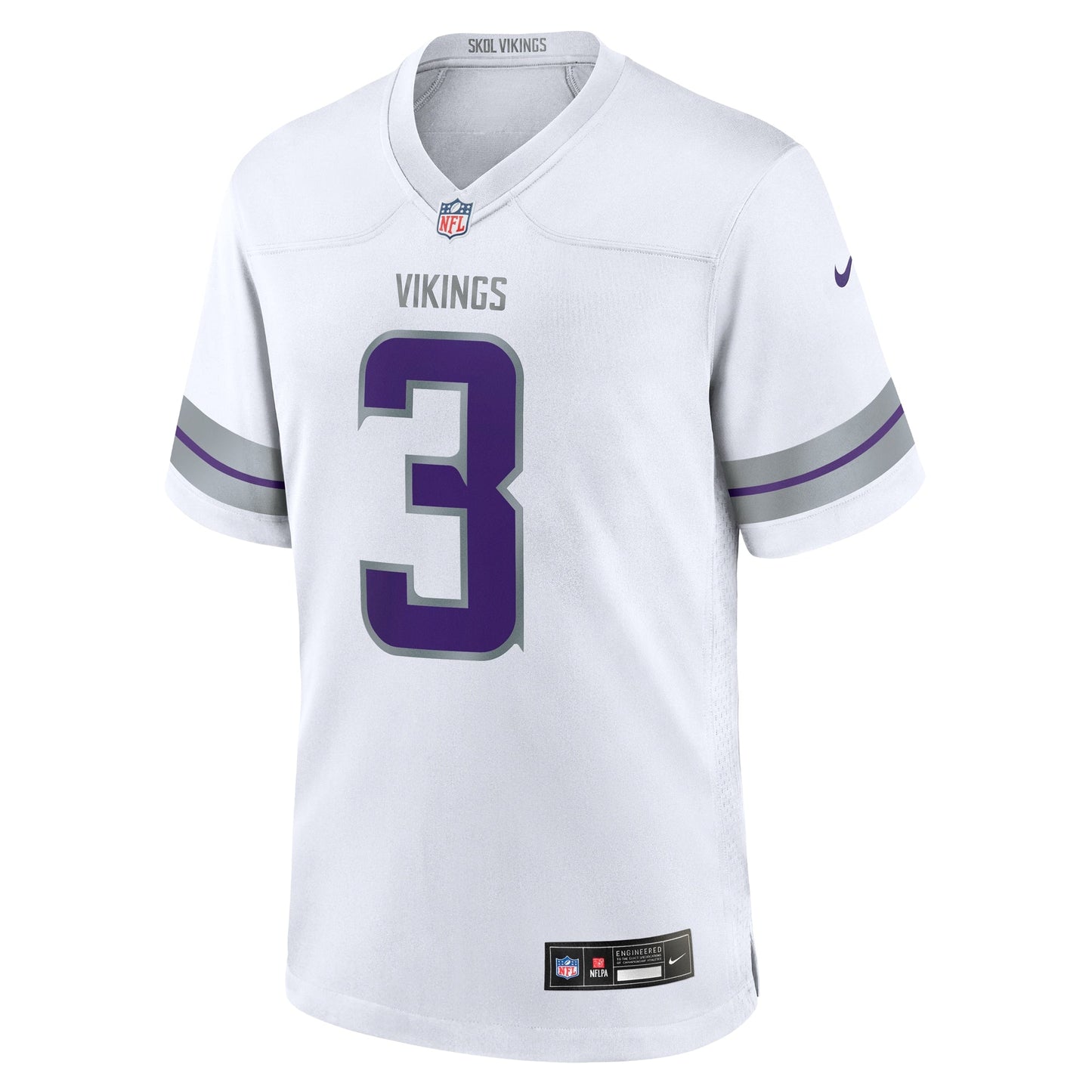 Jordan Addison Minnesota Vikings Nike Alternate Game Jersey - White