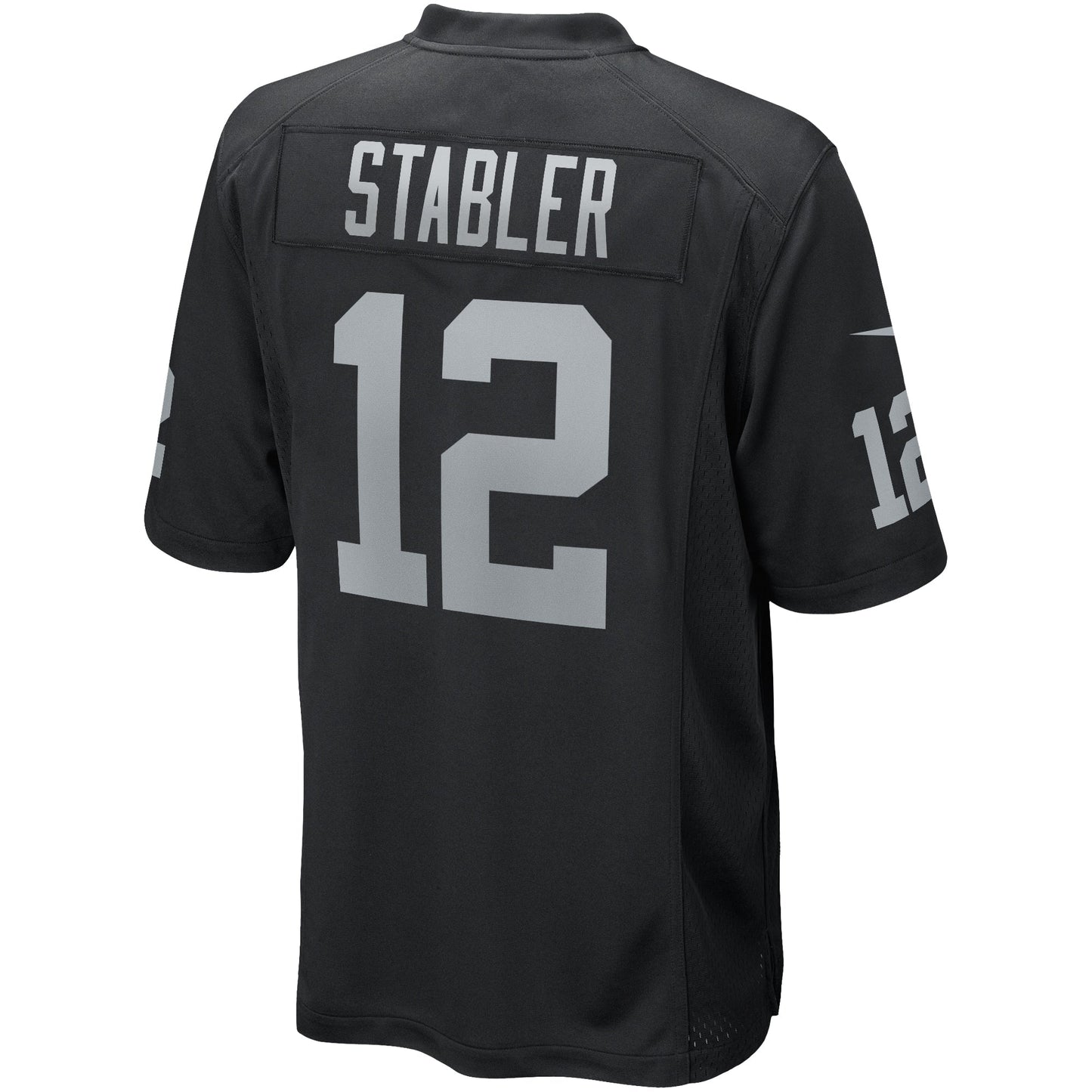 Ken Stabler Las Vegas Raiders Nike Game Retired Jersey - Black