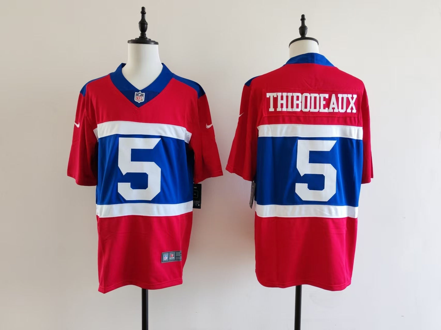 Men's New York Giants Kayvon Thibodeaux Jersey-Red