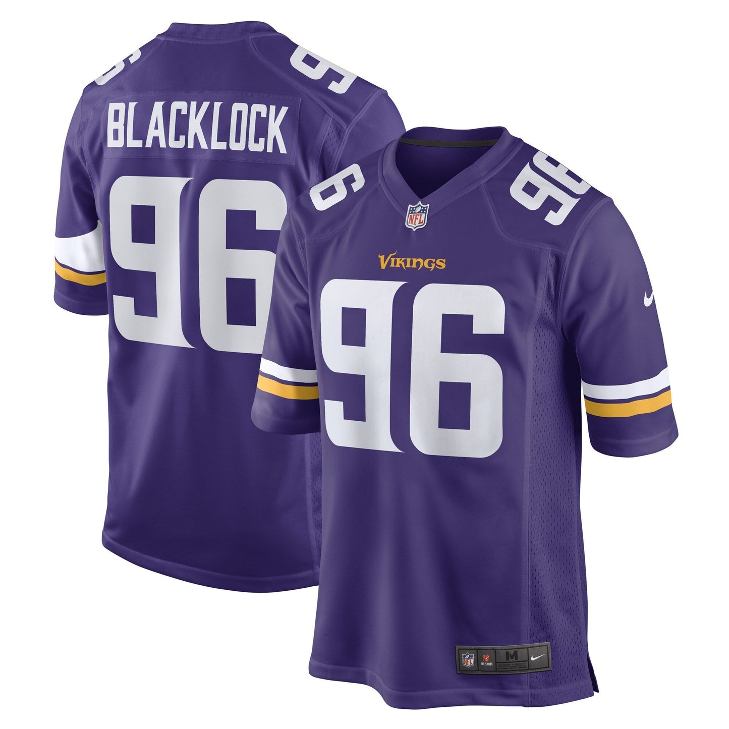 Ross Blacklock Minnesota Vikings Nike Game Jersey - Purple