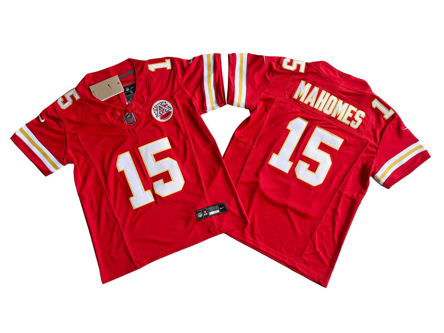 Kansas City 15# Patrick Mahomes Youth Vapor F.U.S.E. Limited Jersey
