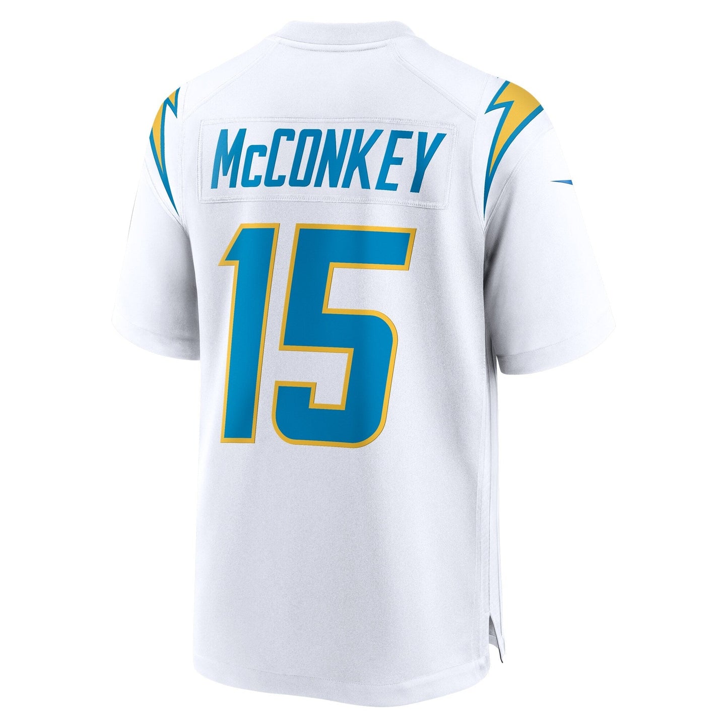 Ladd McConkey Los Angeles Chargers Nike Game Jersey - White