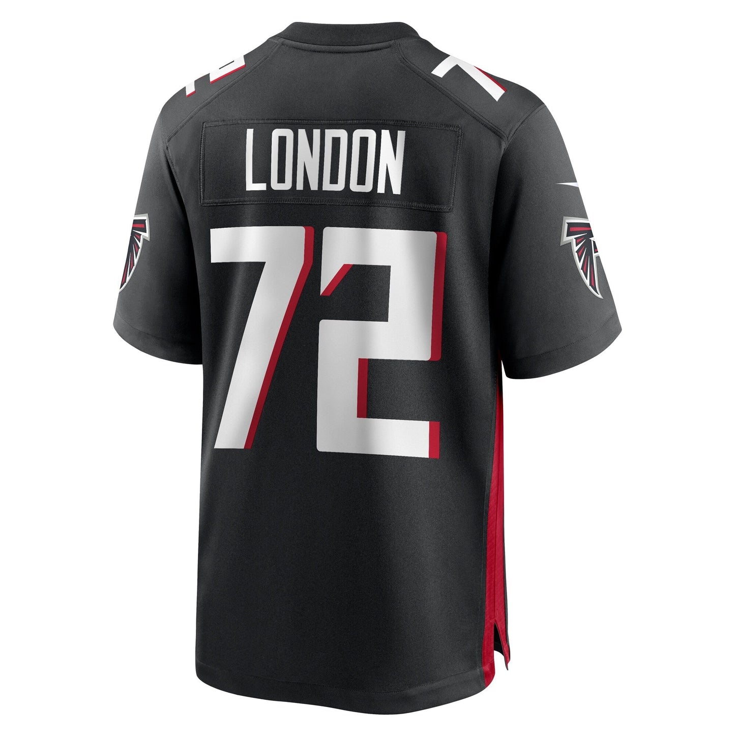 LaCale London Atlanta Falcons Nike Game Jersey - Black