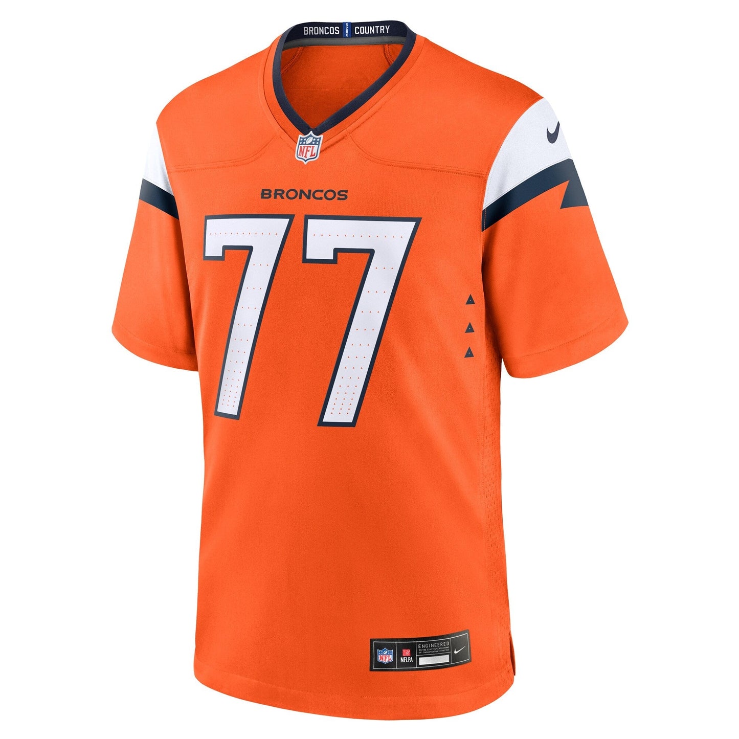 Quinn Meinerz Denver Broncos Nike Team Game Jersey - Orange