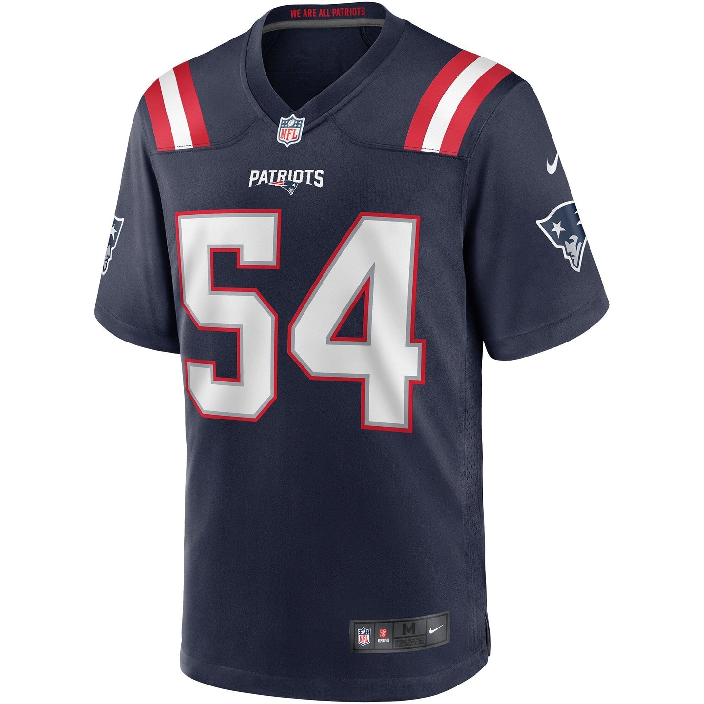 Tedy Bruschi New England Patriots Nike Game Retired Jersey - Navy
