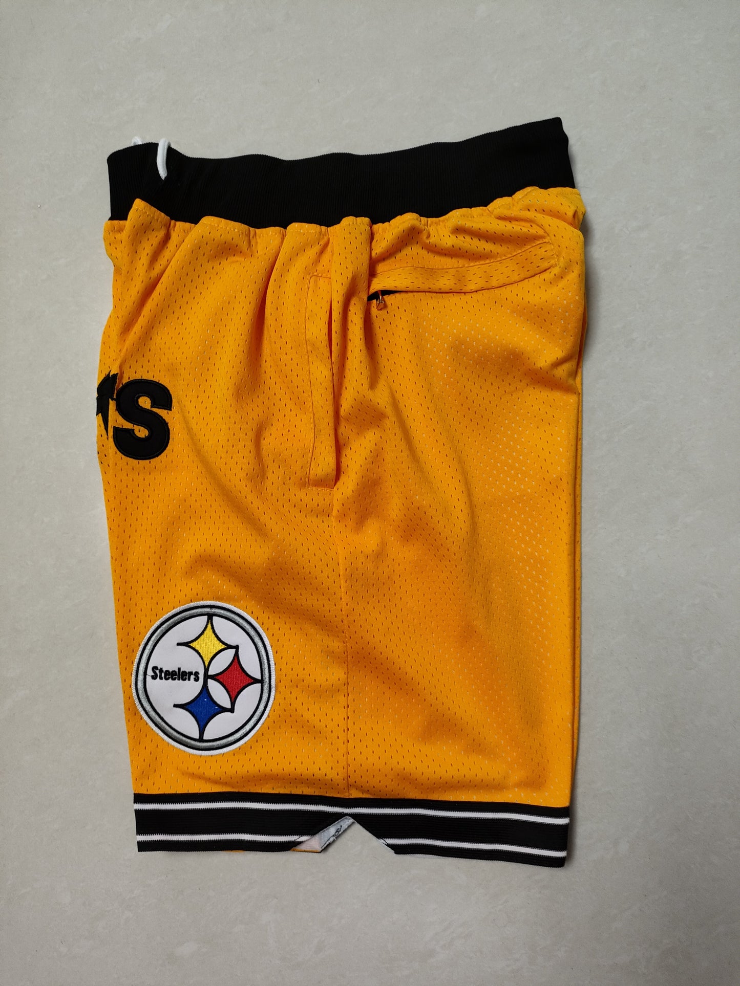 Pittsburgh Steelers yellow pocket pants