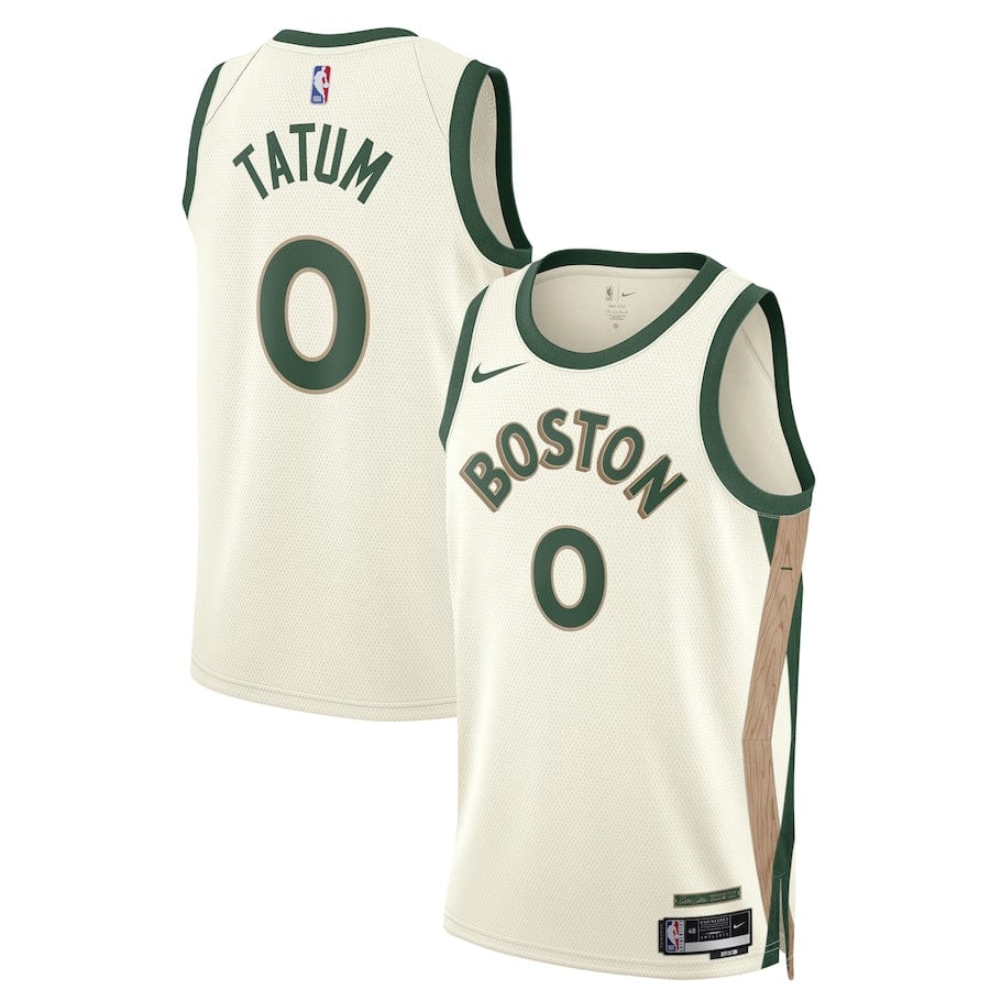 Men's City Edition Boston Celtics Jayson Tatum #02023-2024 season Jersey