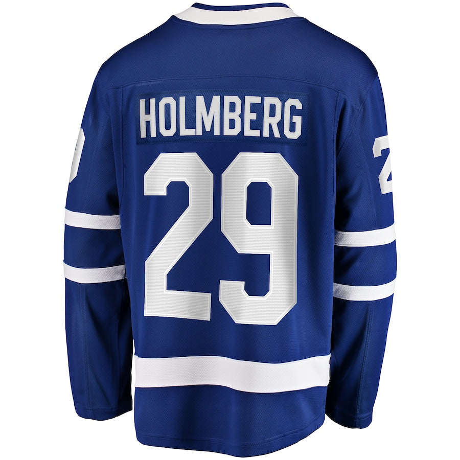 Pontus Holmberg Toronto Maple Leafs Home Premier Breakaway Jersey - Blue