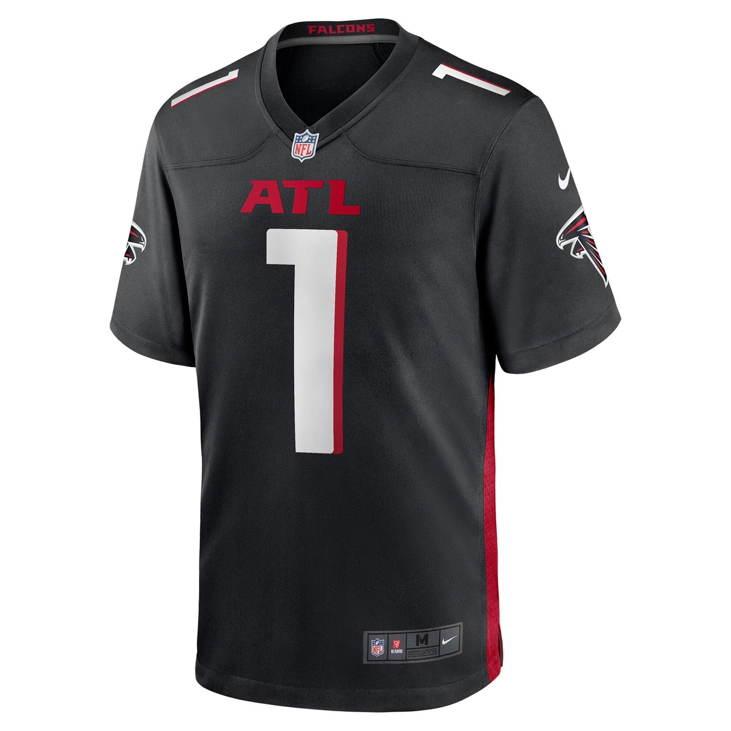 Darnell Mooney Atlanta Falcons Nike Team Game Jersey - Black