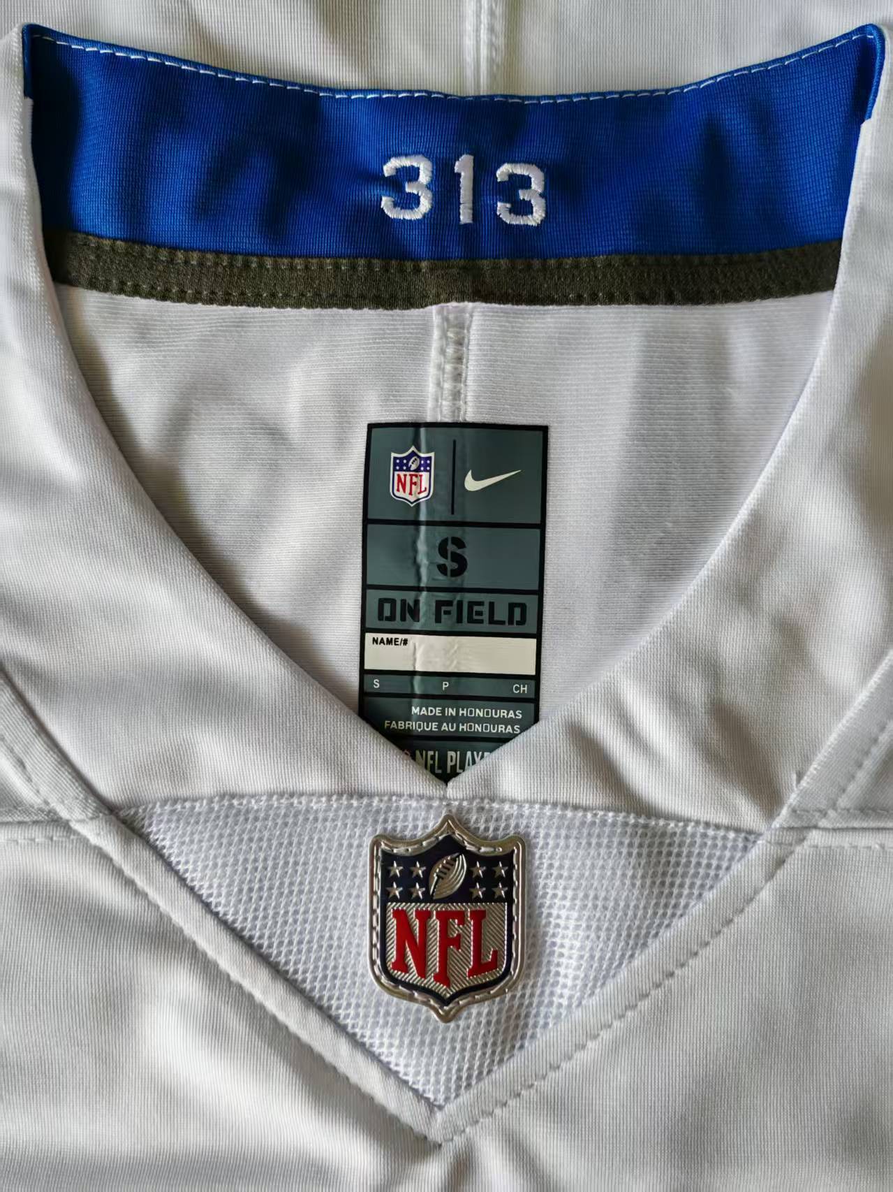 Men's Detroit Lions Isaac TeSlaa Jersey - White