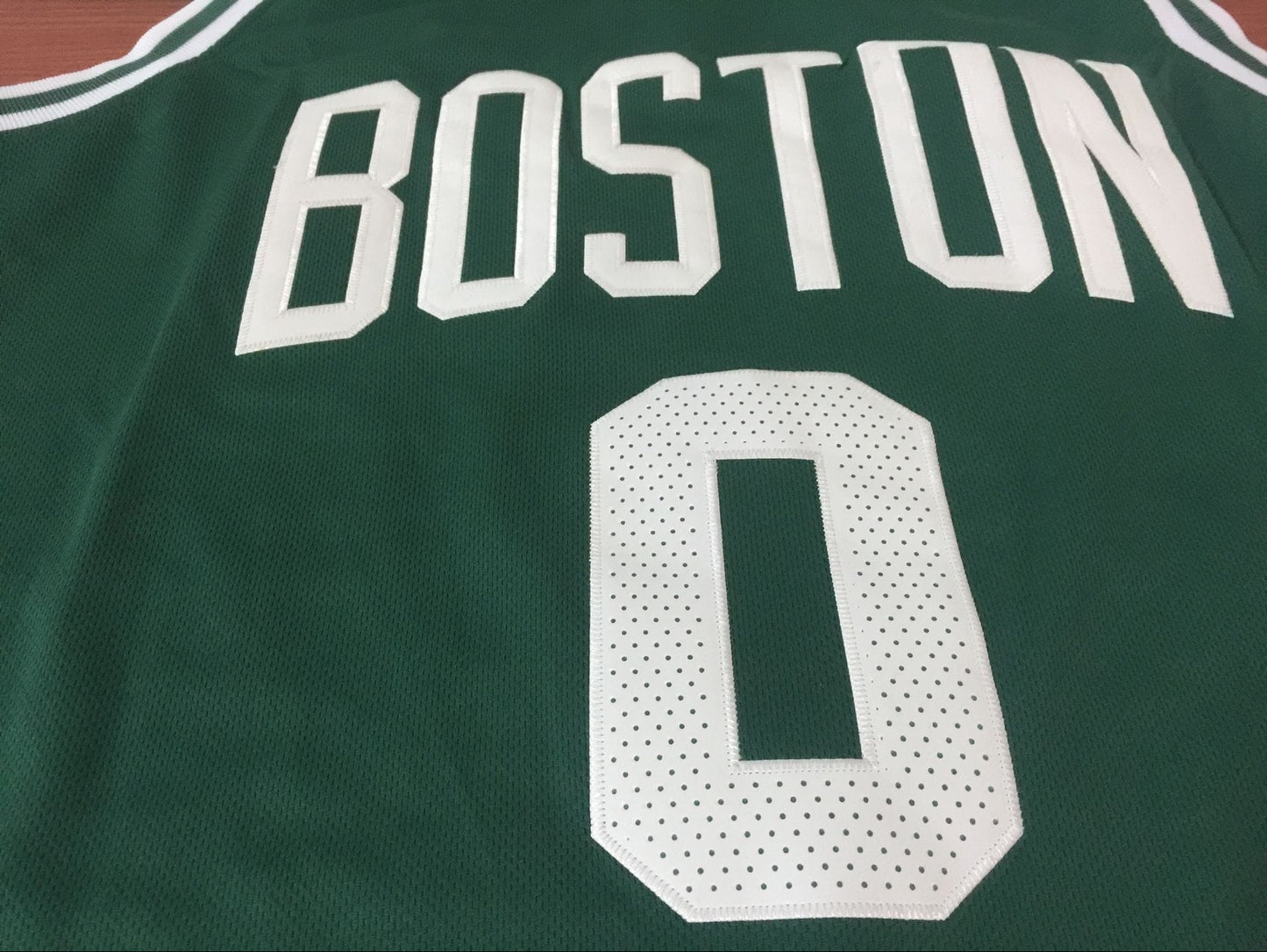 Men's Boston Celtics Jayson Tatum #0 Green Swingman Jersey