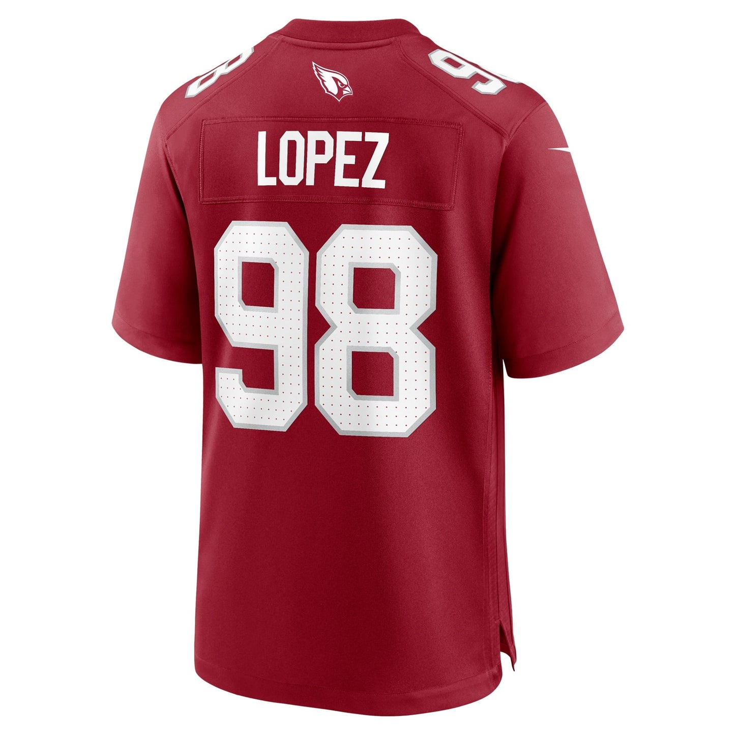Roy Lopez Arizona Cardinals Nike Team Game Jersey - Cardinal