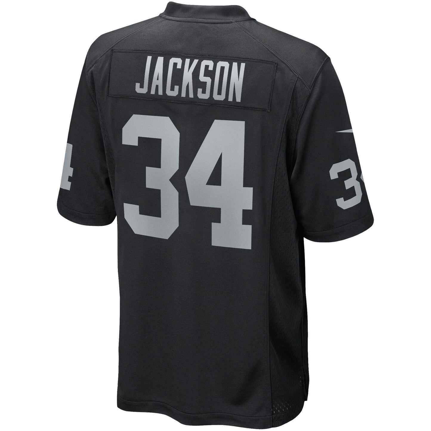 Bo Jackson Las Vegas Raiders Nike Game Retired Jersey - Black