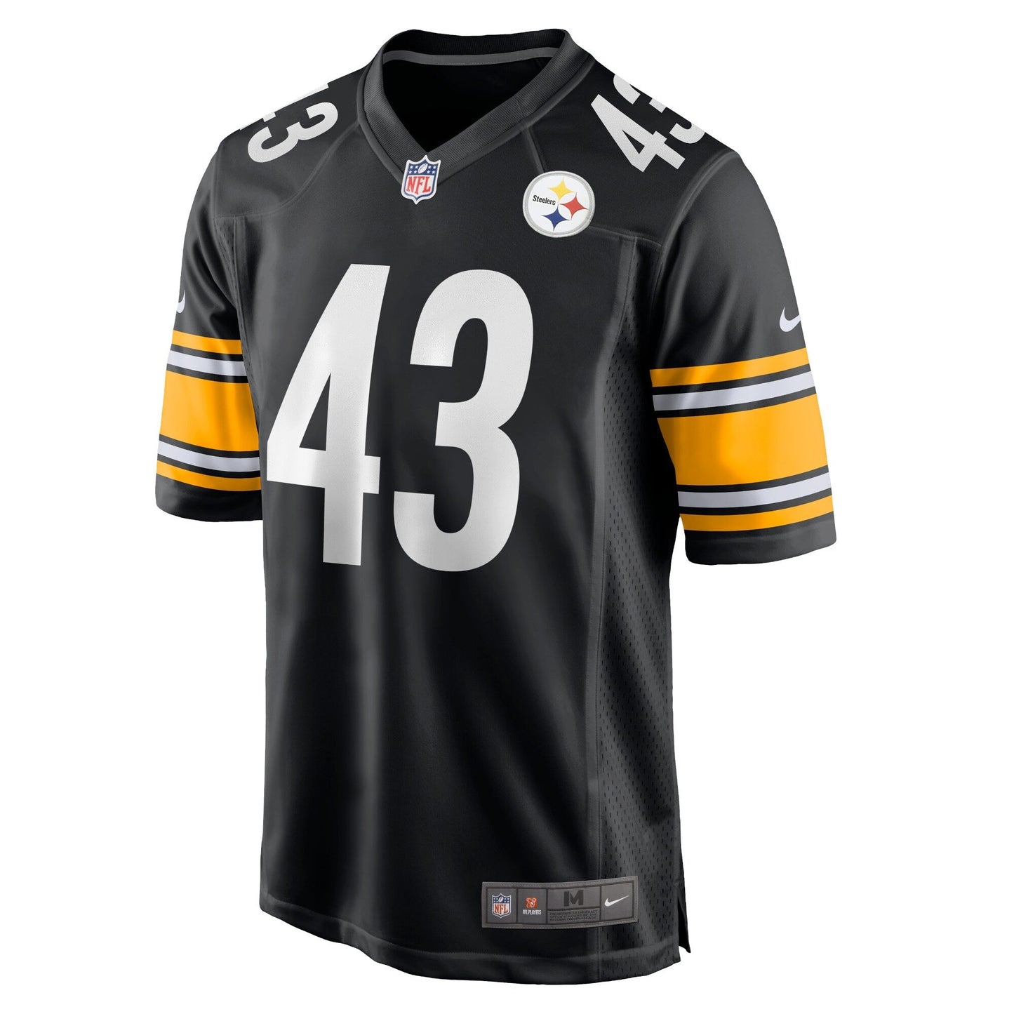 Troy Polamalu Pittsburgh Steelers Nike Retired Game Jersey - Black