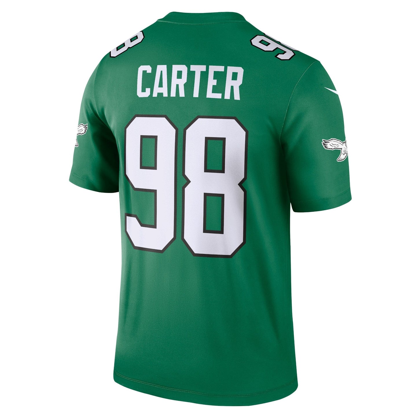 Jalen Carter Philadelphia Eagles Nike Alternate Legend Jersey - Kelly Green