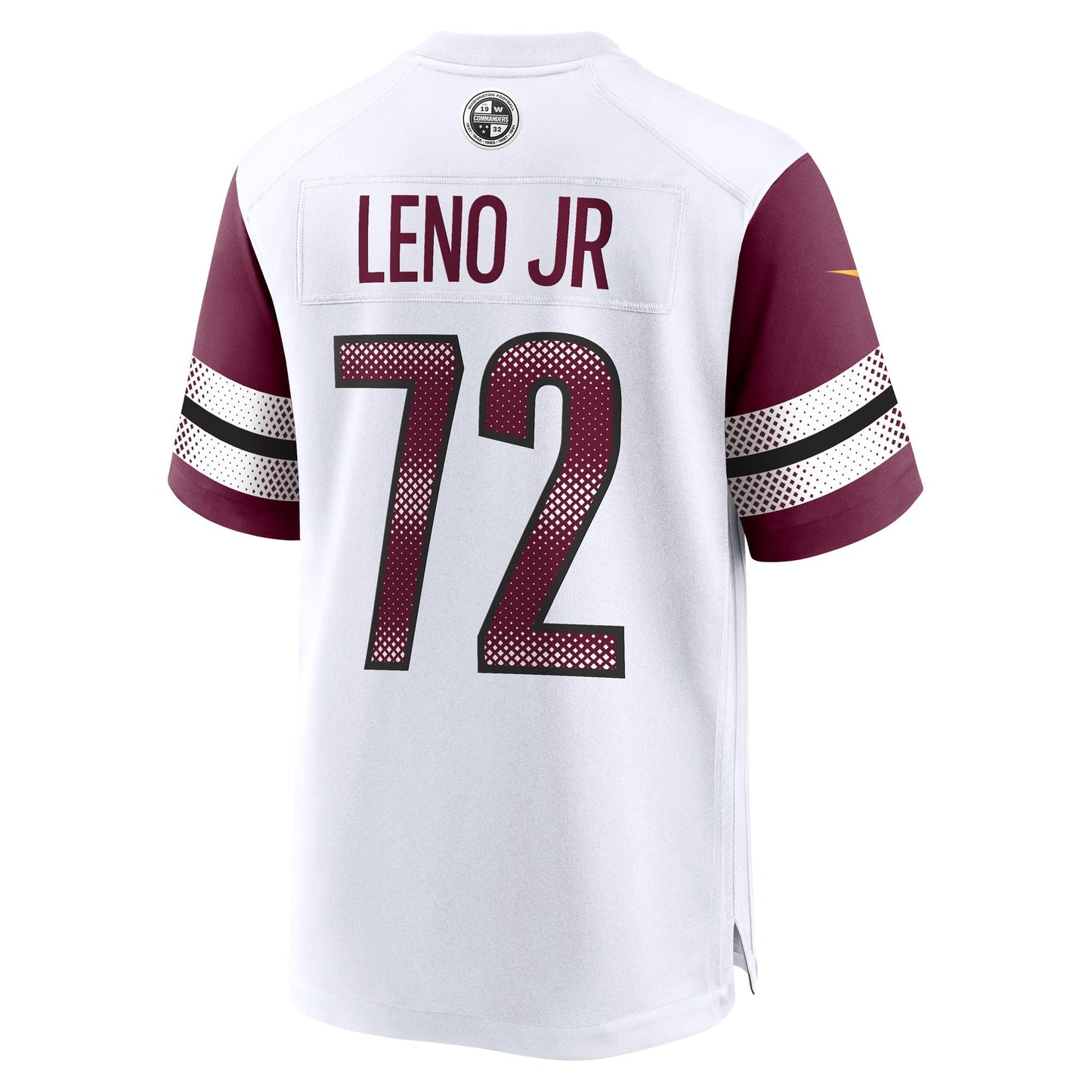 Charles Leno Jr. Washington Commanders Nike Away Game Jersey - White