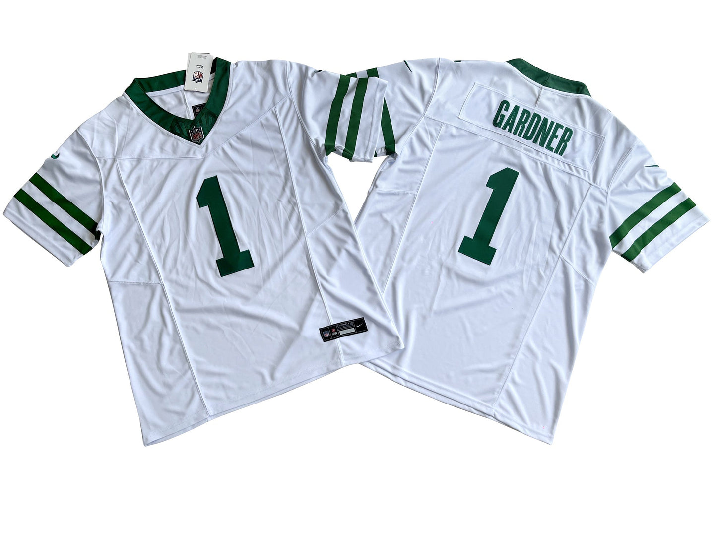 New York Jets 1# Ahmad Sauce Gardner Vapor F.U.S.E. Limited Jersey