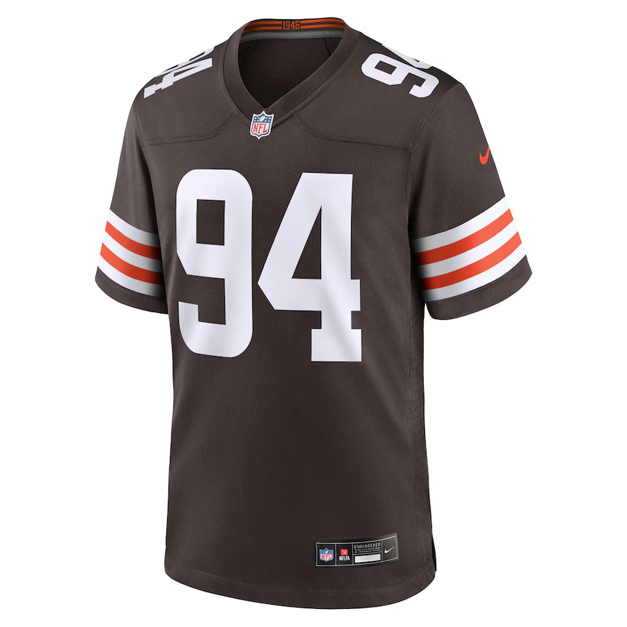 Men's Cleveland Browns Mason Graham Nike Brown 2025 NFL Draft First Round Pick Game Jersey