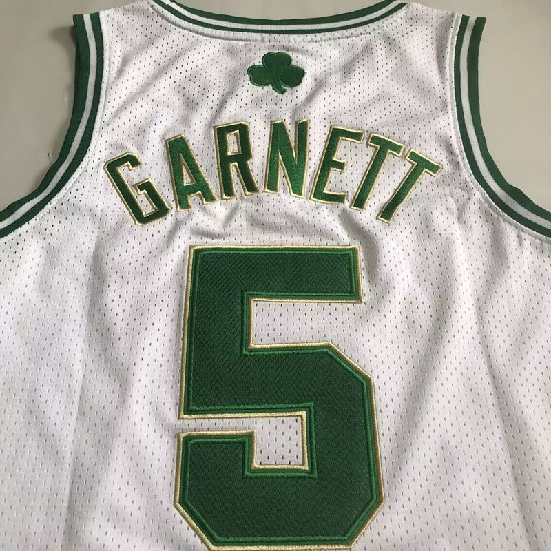 Kevin Garnett Mitchell & Ness Boston Celtics 2007-08 White Jersey