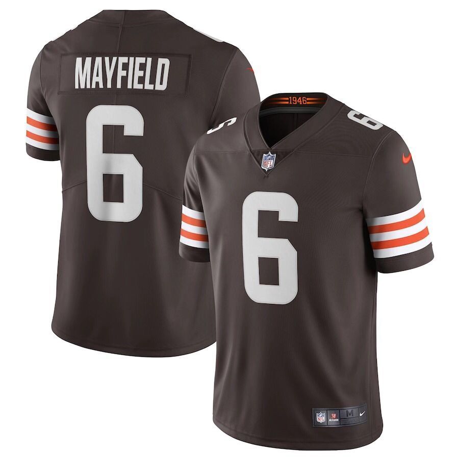 Men's Cleveland Browns Brian Hoyer Jersey-Brown