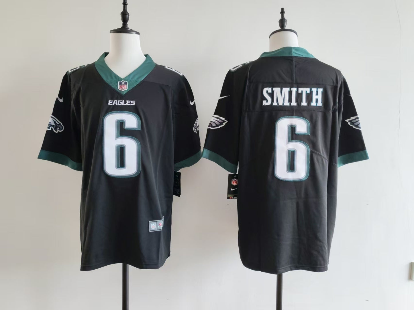 Men's Philadelphia Eagles DeVonta Smith Nike Jersey-Black