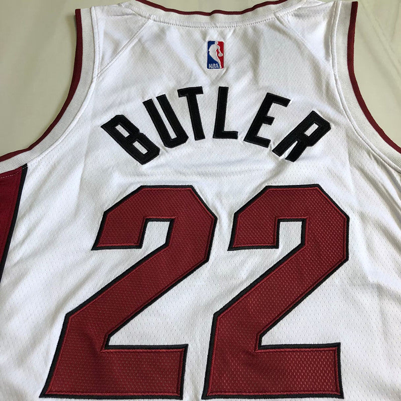 Jimmy Butler Miami Heat White 22 MN