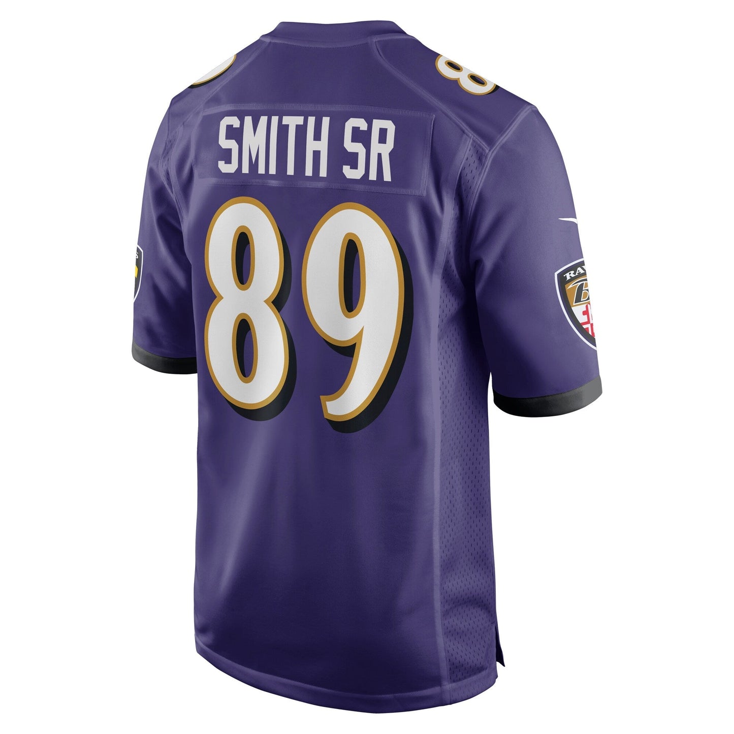 Steve Smith Sr. Baltimore Ravens Nike Retired Game Jersey - Purple