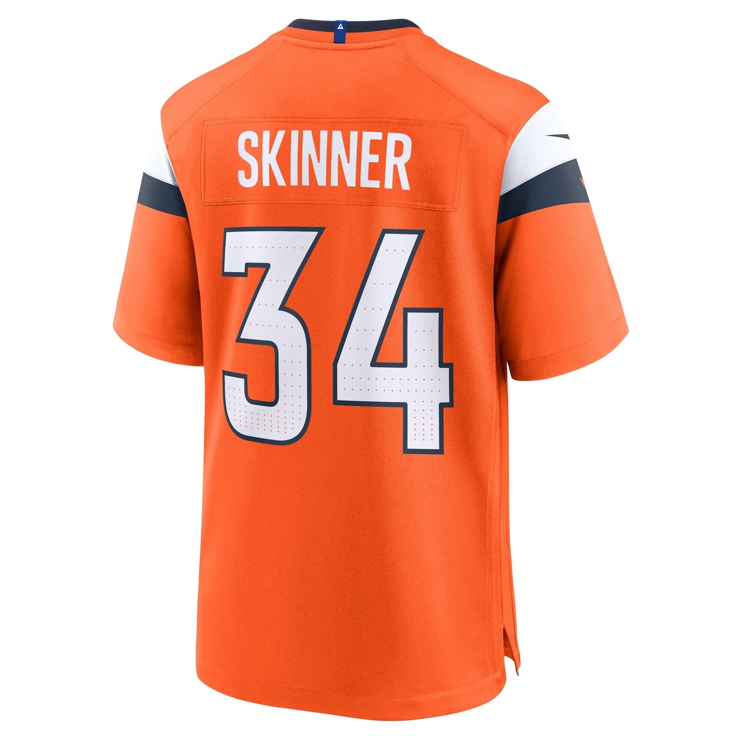 JL Skinner Denver Broncos Nike Team Game Jersey - Orange