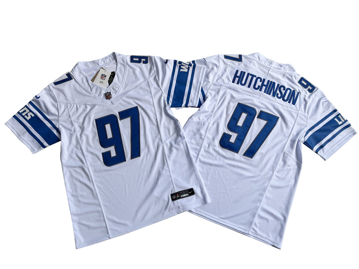 Detroit Lions 97# Aidan Hutchinson Vapor F.U.S.E. Limited Jersey