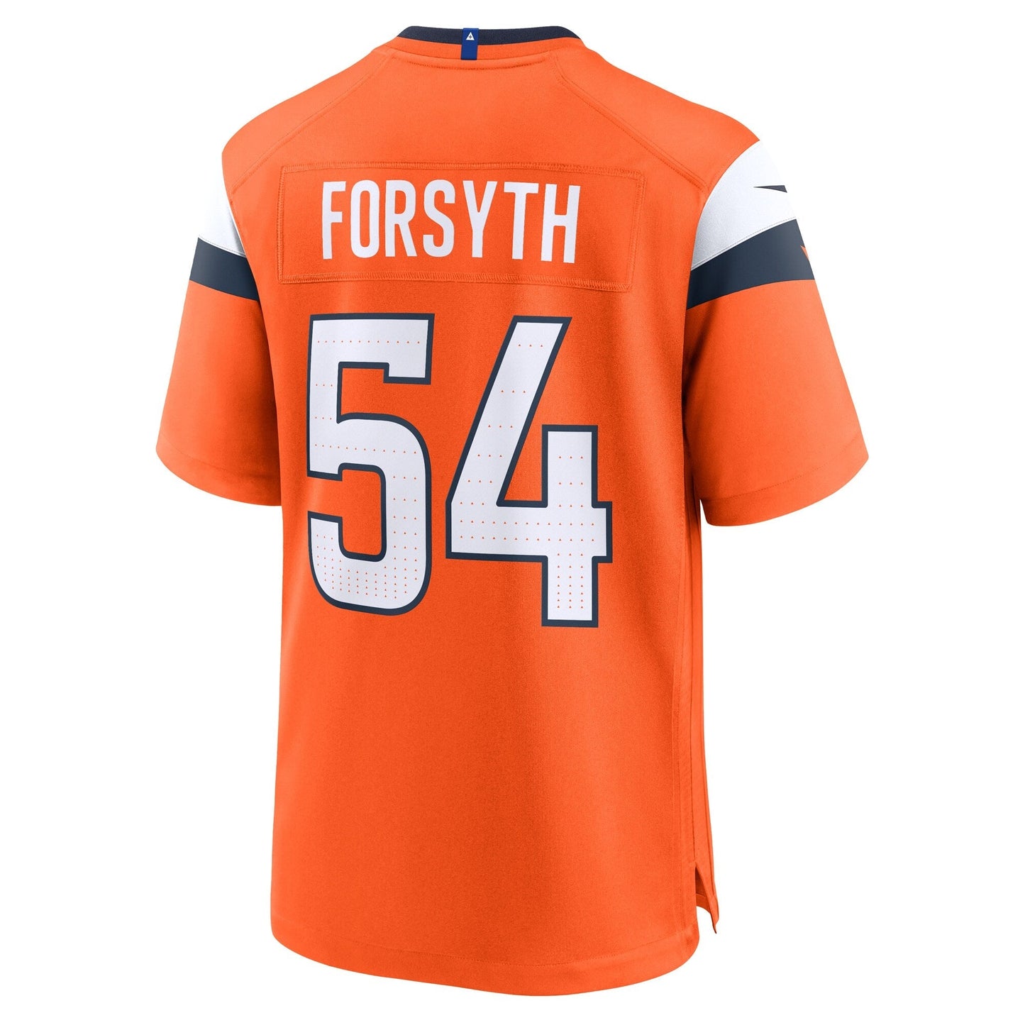 Alex Forsyth Denver Broncos Nike Team Game Jersey - Orange