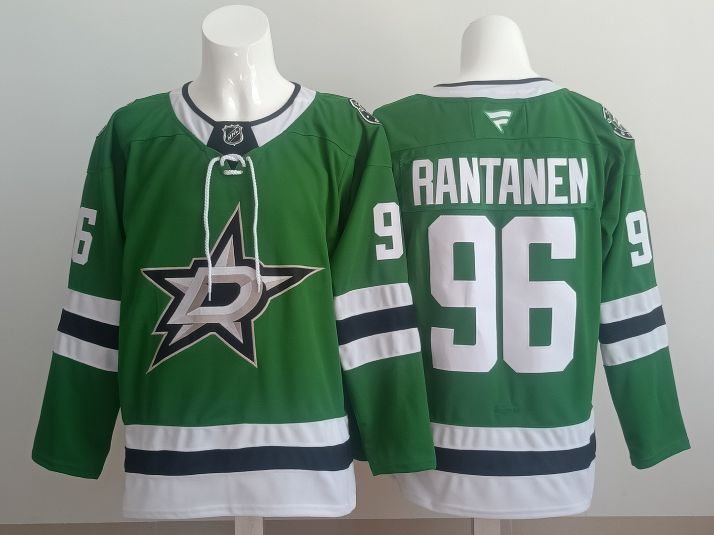 Men's Dallas Stars Mikko Rantanen #96 Kelly Green Home Breakaway Jersey