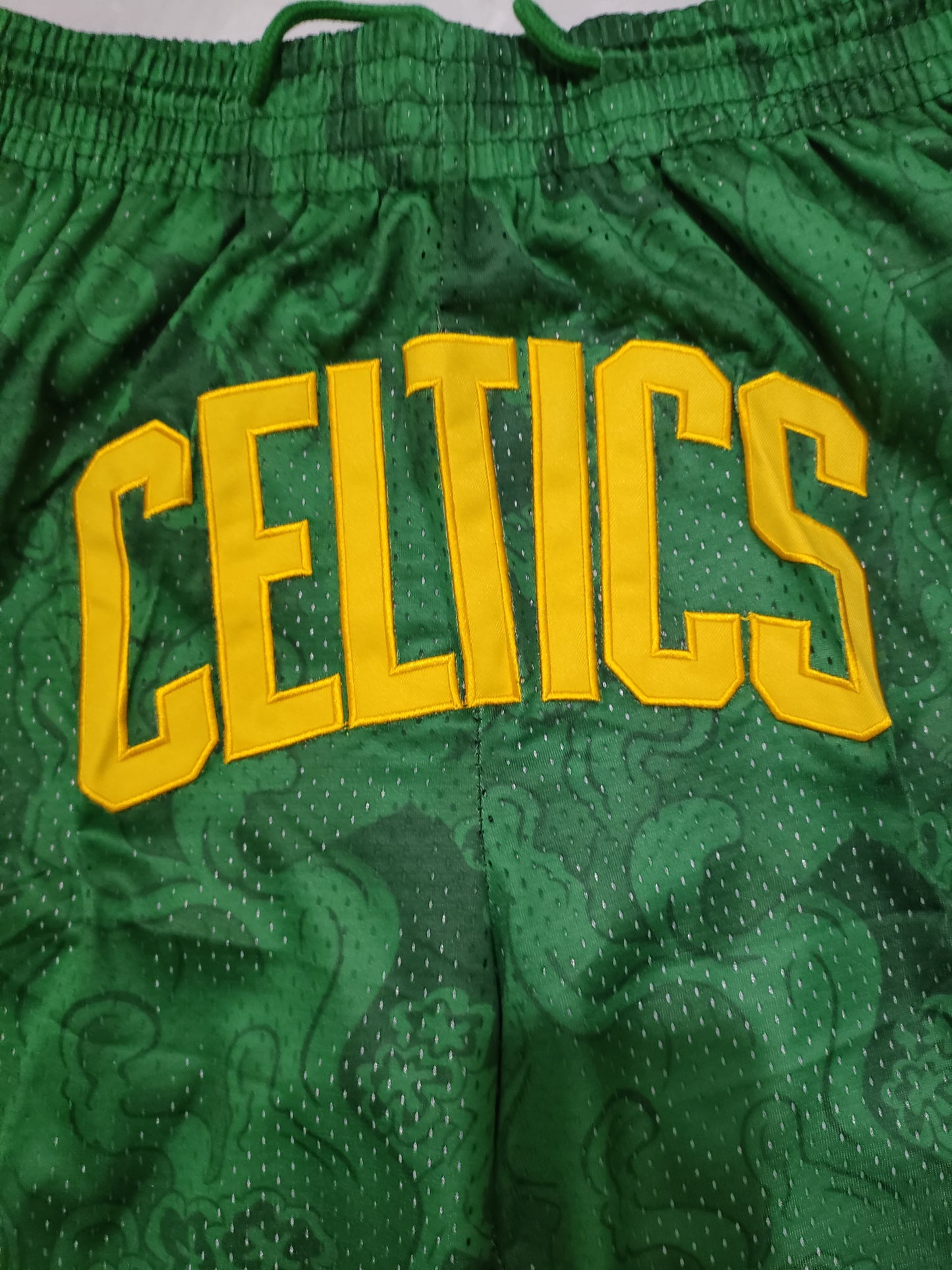 Boston Celtics Green Tiger Year Limited Edition Pocket Shorts
