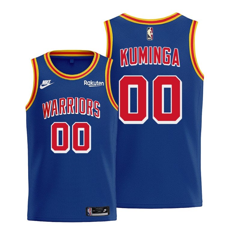Jonathan Kuminga Golden State Warriors 75th Anniversary Jersey