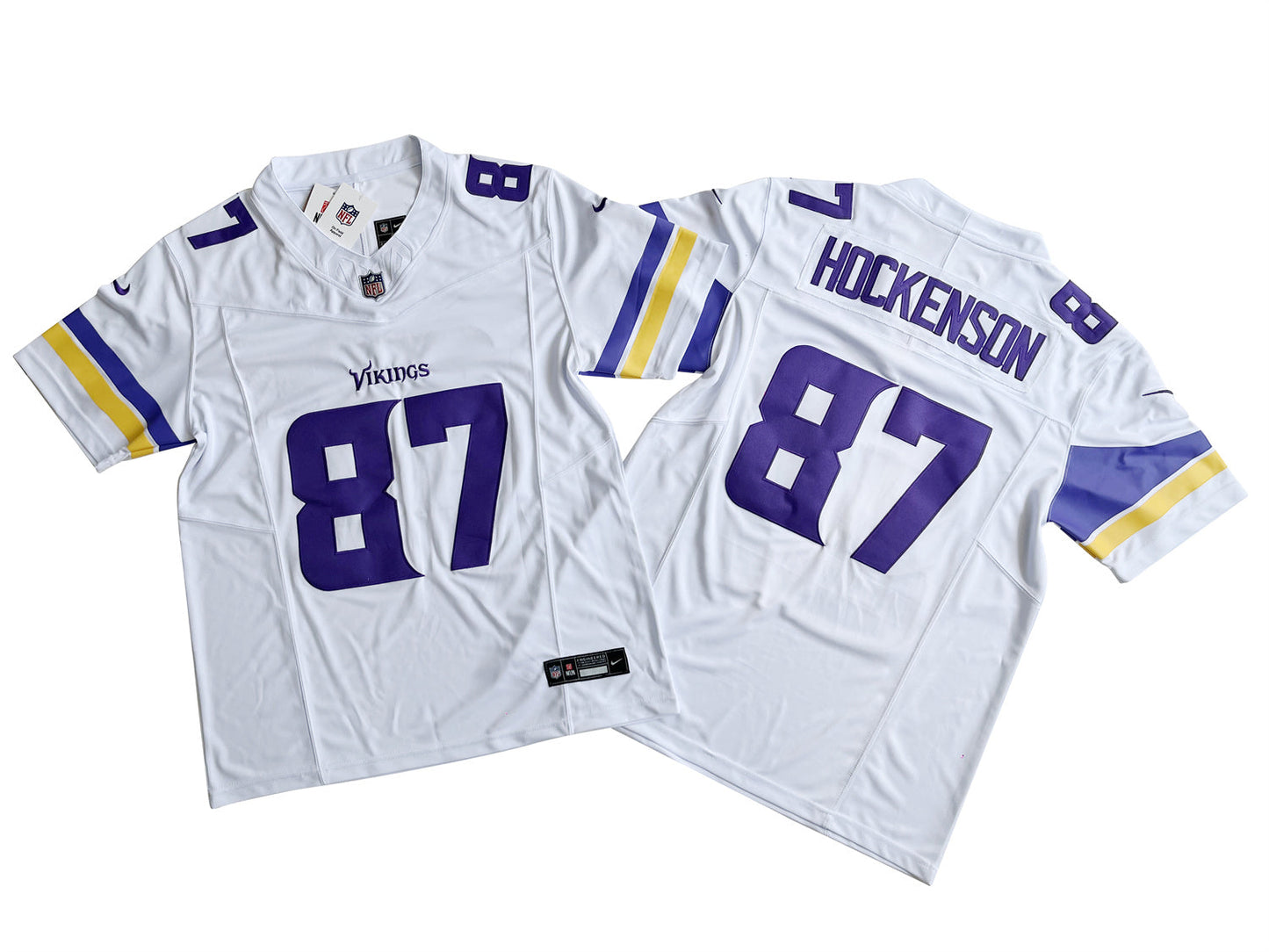 Minnesota Vikings 87# T.J. Hockenson Vapor F.U.S.E. Limited Jersey